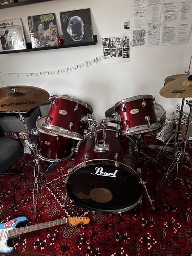 Pearl drumset inkl hocker - pearl,