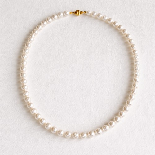 Perlenkette zoll 14k - 14k, gold
