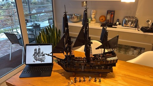 Black pearl piratenschiff - black,